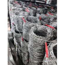 PVC galvanized barbed wire